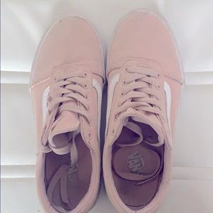 Vans pink shoes